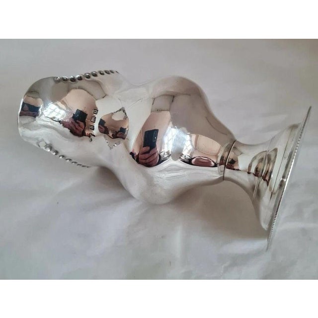 Early 20th Century Sterling Silver Cream Jug from Deakin & Francis, Birmingham, 1912 For Sale - Image 5 of 12