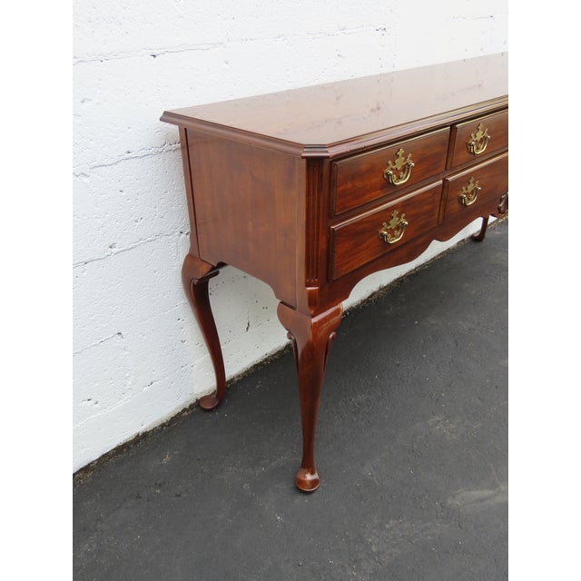 Drexel Long Narrow Library Console Entry Table 6394 For Sale - Image 13 of 17