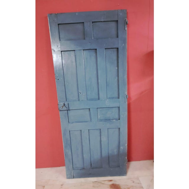 Fantastic antique solid wood door with a classic paneled design, ideal for restoration projects, rustic decor (headboard),...