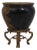 French Empire Style Bronze Mounted Porcelain Jardiniere For Sale