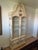 Late 20th Century Late 20th Century John Widdicomb Hand-Painted Bonnet-Top Display Cabinet/Vitrine-Chinoiserie Style For Sale - Image 5 of 14