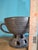 Asian Antique Mid 20th Century Korean Style Clay Pedestal Bowl For Sale - Image 3 of 4