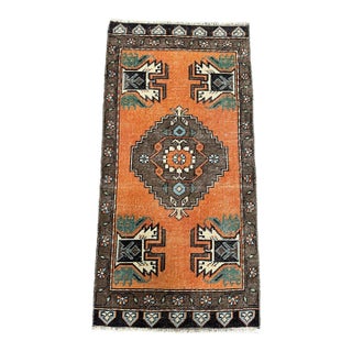 Turkish Yastik Rug 1'8" x 3'4" For Sale