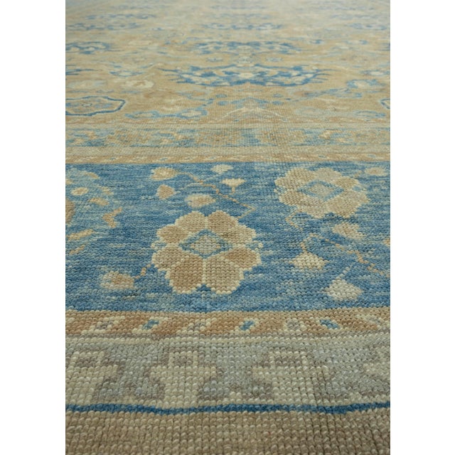 Early 21st Century Turkish Oushak Rug 11'5" x 14'1" #18509 For Sale - Image 5 of 8