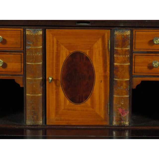 19th-C. English Bookcase Secretary For Sale In Boston - Image 6 of 12