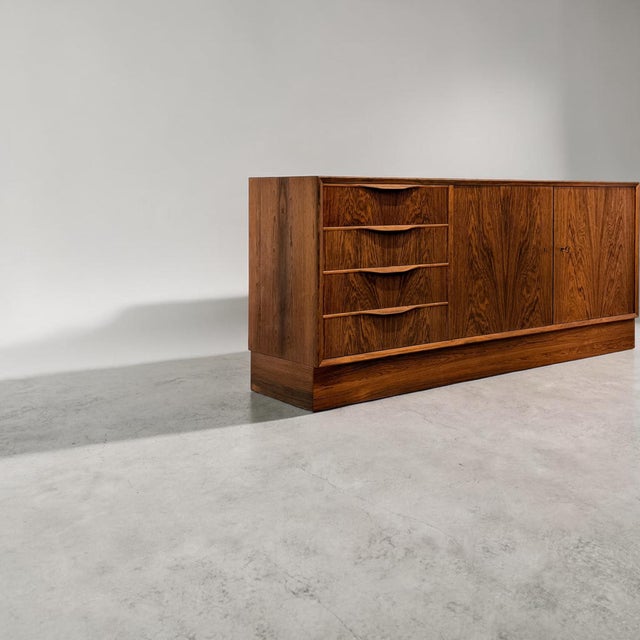 Danish Rosewood Sideboard from Erling Torvits, Denmark, 1960s For Sale - Image 17 of 18