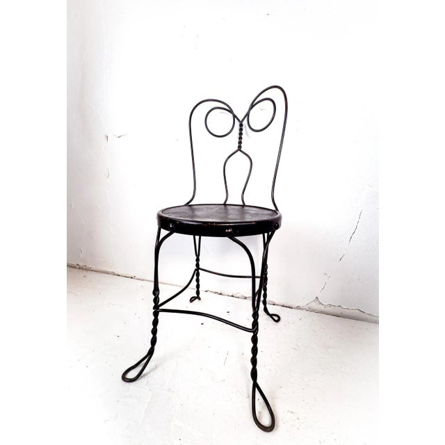 Vintage "Owl Eyes" Ice Cream Parlor Chairs For Sale - Image 15 of 16