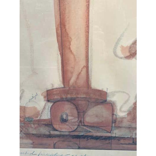Mid 20th Century Claes Oldenburg 1969 Modern Poster, Framed Paper Art, USA Origin For Sale - Image 5 of 5
