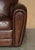 Vintage Chesterfield Sofa in Brown Leather from Halo For Sale - Image 9 of 17
