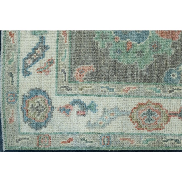 Turkish Turkish Oushak Runner Rug 2'8" x 24'3" #17403 For Sale - Image 3 of 8