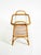 Italian Bamboo Side Table with Iced Glass Top, 1960s For Sale - Image 9 of 18