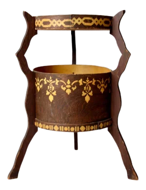 Antique Bandbox Table
