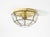 Vintage Glass Ceiling Lamp in Octagon Shape from Limburg, 1970s For Sale - Image 4 of 18