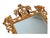 Antique Ornately Carved Giltwood Beveled Wall Mirror | Baroque Rococo Revival | 49" H For Sale - Image 9 of 11