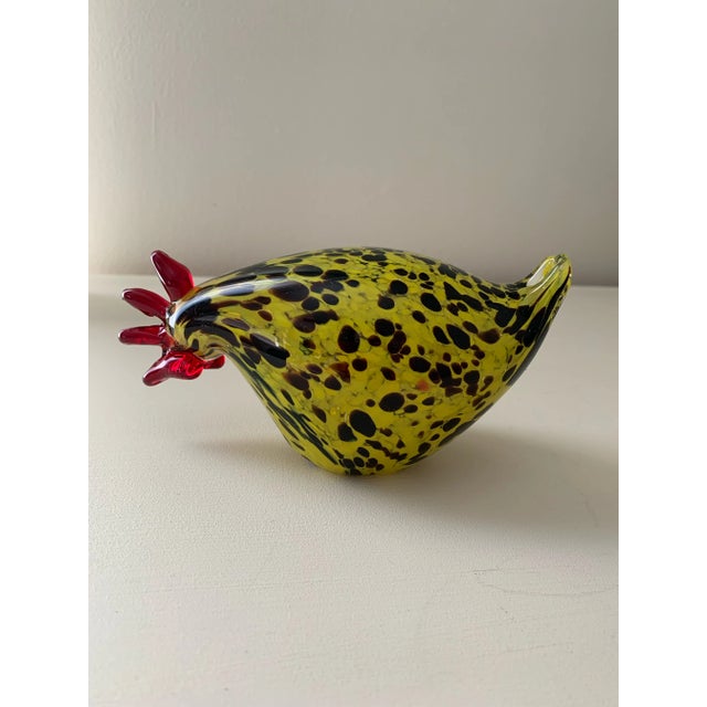 Vintage Murano Glass Hen Figurine For Sale In New York - Image 6 of 6