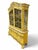Charming vintage French Provincial style two-piece breakfront cabinet by Drexel Heritage. This statement piece features a...