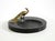 Large Black Granite Valet Tray with a Brass Peacock, 1920s For Sale - Image 4 of 18
