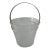 Vintage Frosted Glass Small Ice Bucket For Sale