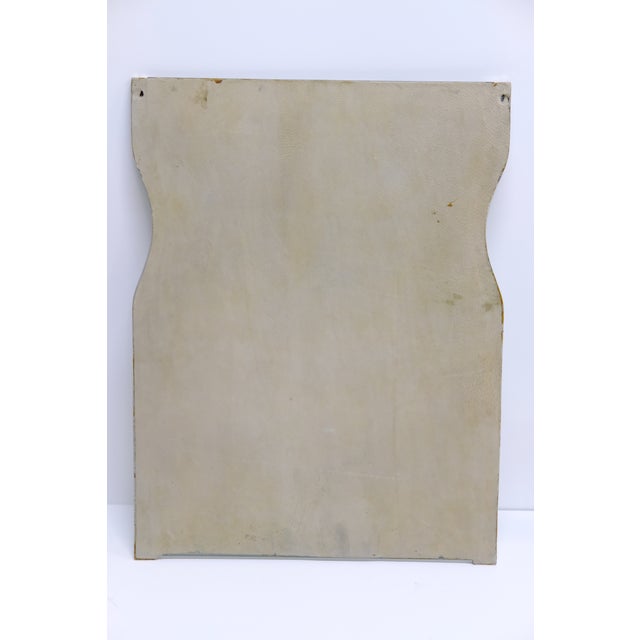 1970s Brutalist Aluminum Wall Mirror, 1970s For Sale - Image 5 of 8