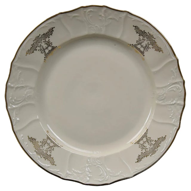 Mid-Century Serving Plate from Bernadotte Porcelain, 1960s For Sale