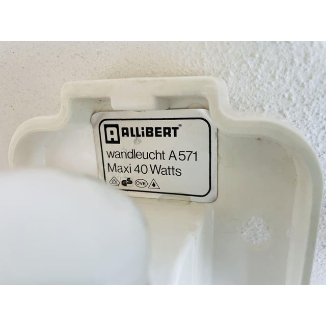 Glass and Wood Wall Light, 1990s For Sale - Image 10 of 13