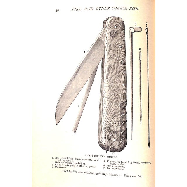 "The Badminton Library: Fishing" 1901 Chlomondeley-Pennell, H. For Sale - Image 10 of 12