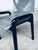 Black Postmodern Leather Dining Chairs, Italy, 1980s, Set of 4 For Sale - Image 8 of 18