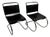 MR10 Chairs by Ludwig Mies Van Der Rohe for Knoll International, 1970s, Set of 2 For Sale