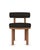 Moca Chair in Famiglia 53 Fabric and Smoked Oak by Studio Rig for Collector For Sale - Image 6 of 6