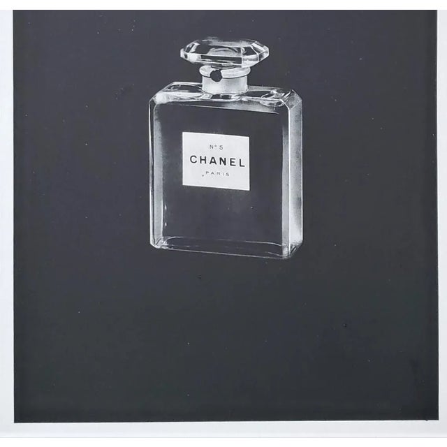 This is a matted French advertisement print for Chanel NO.5 perfume. It originally appered in a French magazine that dates...