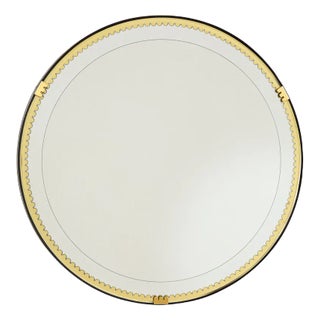 Mirror with Copper Frame by Pietro Chiesa for Galvanit Fontana, 1940s For Sale