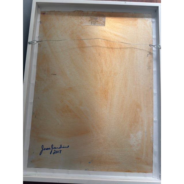 Abstract Expressionist Painting by Joan Jardine 2018 For Sale - Image 16 of 18