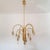 Mid-century 13-arm chandelier by "Sölken Leuchten" in Germany, from the 1970s. Exceptional light from the traditional...
