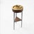 Chrome Tripod Floor Ashtray with Blue Ceramic Bowl, 1960s For Sale - Image 11 of 11