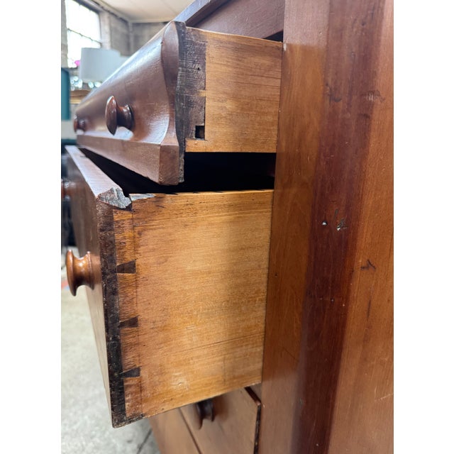 Mid-19th Century Cherry Dresser For Sale - Image 9 of 16