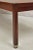 Vintage Mid Century Modern Teak Wood Danish Style Rectangular Coffee Table For Sale - Image 4 of 12