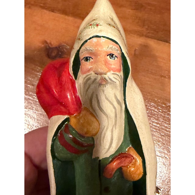 Vaillancourt Folk Art creates beautiful chalkware Santas and Father Christmases reminiscent of wonder and traditions of...