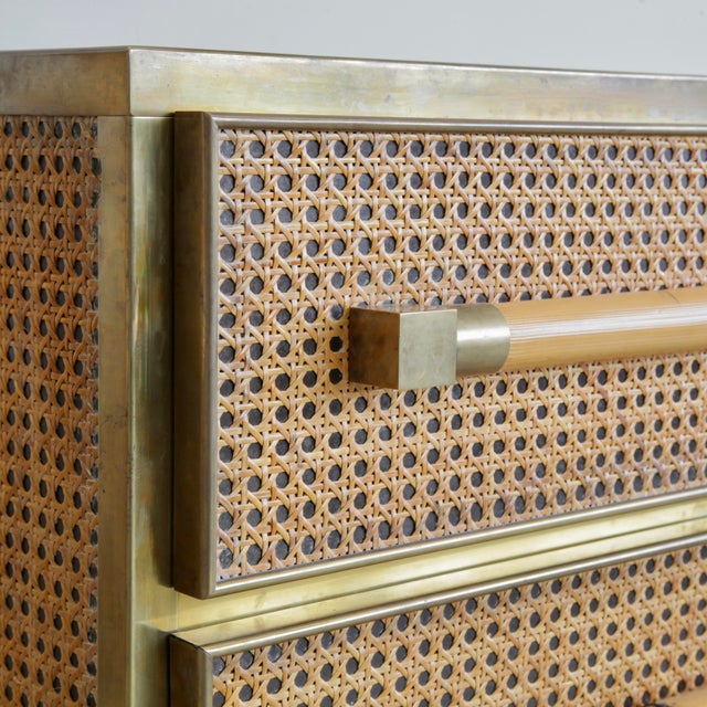 A rare set of Commodes designed by Sandro Petti in the 1970s. Sandro Petti label attached to one of the Commodes. This is...