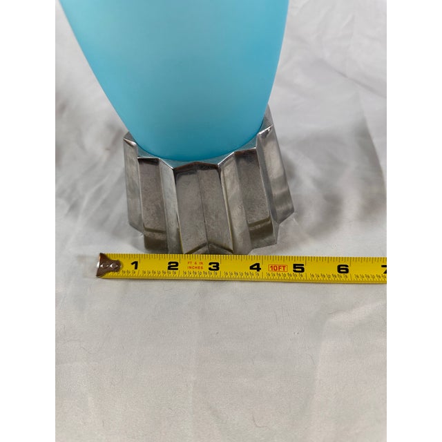 Retro Cool 1980s Faux Rocket Tea Light Holder | Chairish