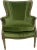 1910s Louis XVI Style Giltwood Carved Bergere Chair With Green Velvet For Sale - Image 13 of 13