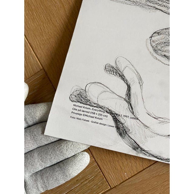 Michael Kvium, Everything for Nothing 1,.... Udsnit, Copyright Michael Kvium, Printed in Denmark For Sale - Image 4 of 8