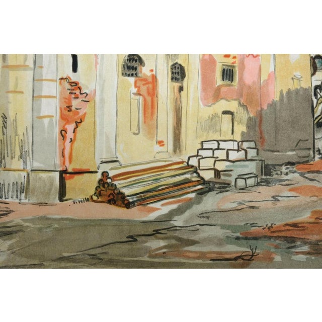 Yves Brayer, La Vieille Charité, Lithograph For Sale - Image 5 of 8