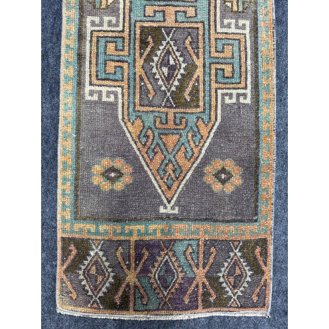 Contemporary Turkish Yastik Rug 1'4" x 4'1" For Sale - Image 3 of 5