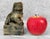 Chinese Antique Traditional Chinese Soapstone Foo Dog Bookend Sculptures - A Pair For Sale - Image 3 of 10