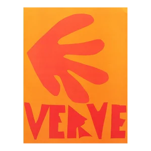 1987 After Henri Matisse "Verve No. 35-36" Cover, Second Edition Full-Color Print