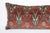 Handwoven Antique Caucasian Lumbar Pillow Cover – Tribal Design -16'' X 35'' For Sale - Image 9 of 9