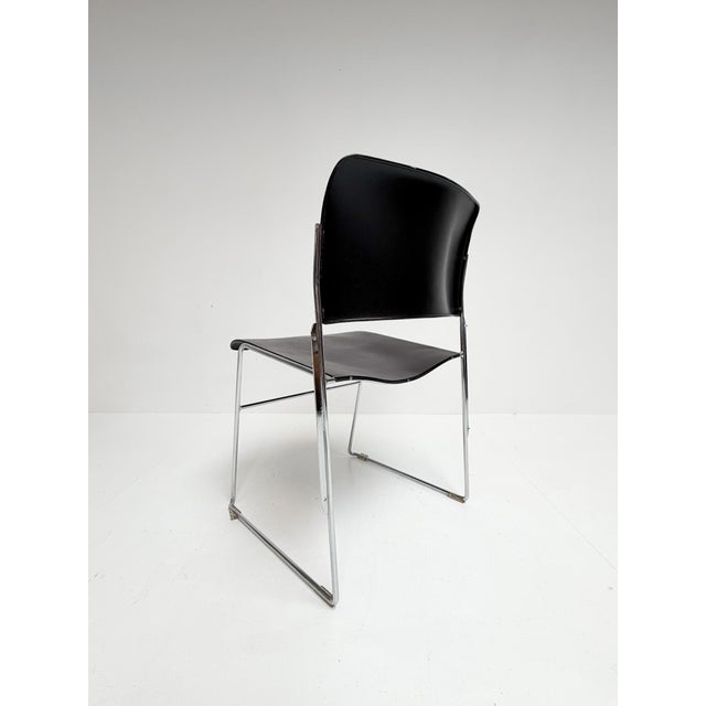Metal Stacking Chairs by David Rowland for Howe, 1968, Set of 6 For Sale - Image 7 of 14