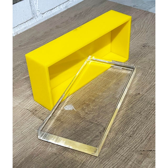 1970s 1970s Lucite Box , Albrizzi, Italy, Mid Century For Sale - Image 5 of 6