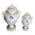 Vintage MCM Aynsley Cottage Garden Fine China Urns With Lids-Set of 2 For Sale