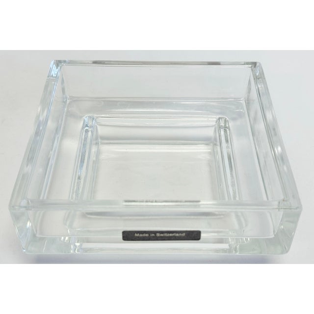 Vintage MId-Century Swedish Modern Square Vase With Phrog For Sale - Image 9 of 13